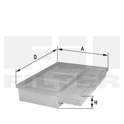 FIL FILTER hp2031 -  Воздушный фильтр